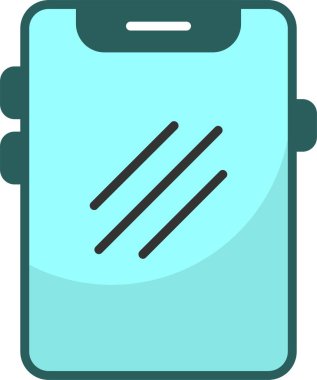 telefon web simgesi, vektör çizim