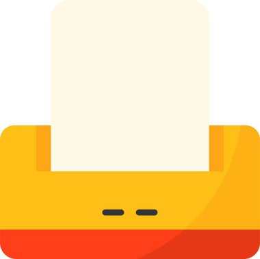 Basit illüstrasyon web simgesini yazdır