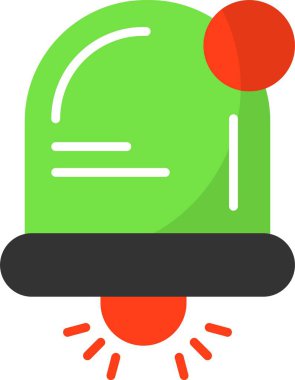 Bildirim web simgesi, basit illüstrasyon