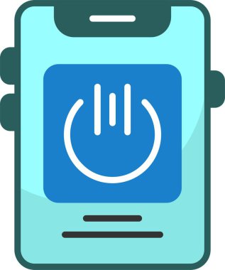Beyaz arkaplanda izole edilmiş uygulama simgesi 