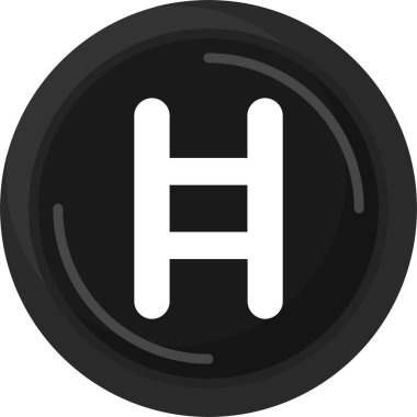Hedera logo web simgesi vektör illüstrasyonu 