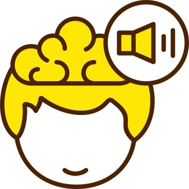 Hoparlör simgesi, vektör illüstrasyonu 