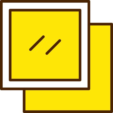 Kopyala düğmesi, Web Simgesi Basit İllüstrasyon