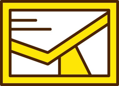 harita web simgesi basit illüstrasyon