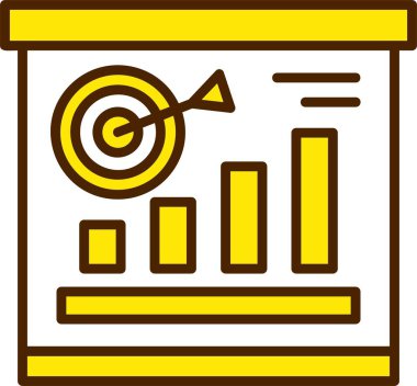 İş Görev Simgesi, Vektör İllüstrasyonu