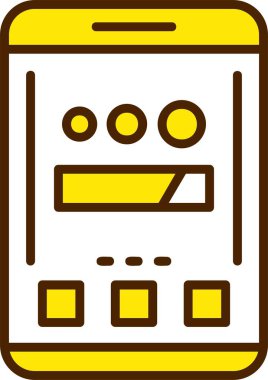 Web Simgesi Yükleniyor, Basit Vektör İllüstrasyonu