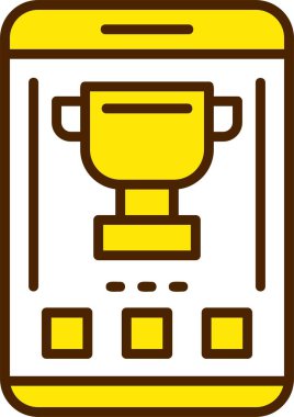 Ganimet web simgesi basit illüstrasyon 