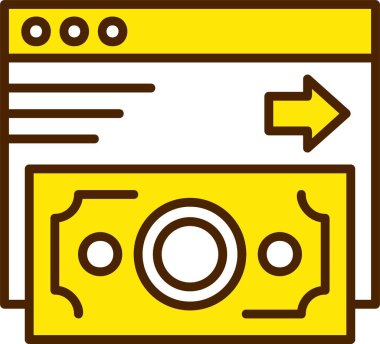 Ödeme Konsepti Beyaz Arkaplanda İzole Edildi 