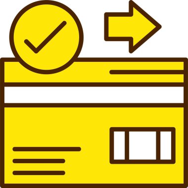 Ödeme Konsepti Beyaz Arkaplanda İzole Edildi 