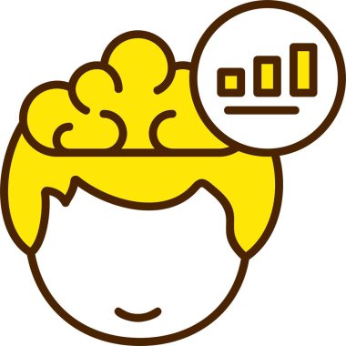 Vektör çizimi, insan düşüncesinin simgesi, Amaç