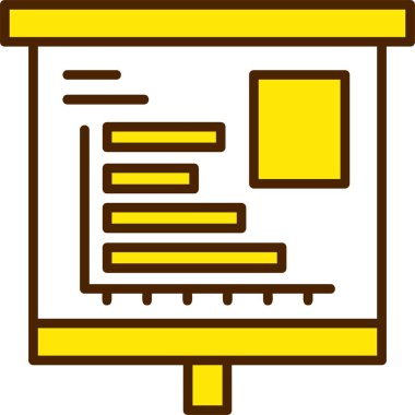 analitik grafik veri simgesi vektör illüstrasyonu