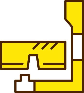 Şnorkel Web Simgesi, Basit İllüstrasyon