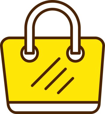 Plaj çantası Web Simgesi, Basit Görüntü