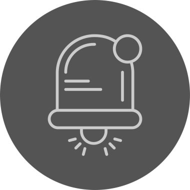 Bildirim web simgesi, basit illüstrasyon