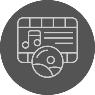 Ortam Web Simgesi, Basit İllüstrasyon