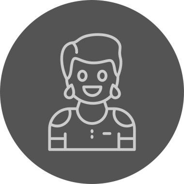 Şenlik. Web simgesi basit vektör illüstrasyonu