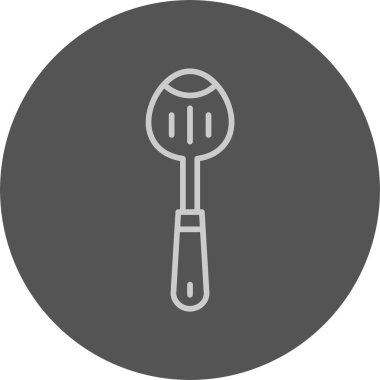 Kaymağım. Web simgesi basit illüstrasyon