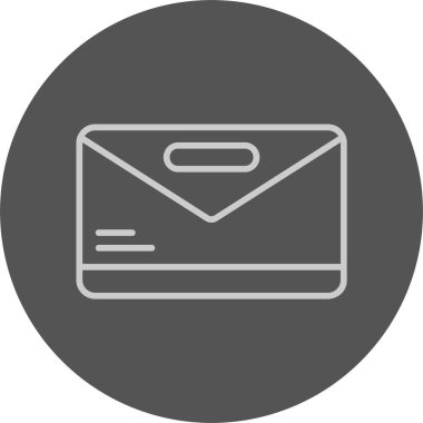 e-posta web simgesi basit illüstrasyon