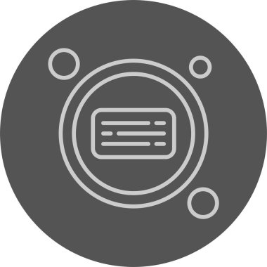 Yazı Tuşu Web Simgesi, Basit İllüstrasyon