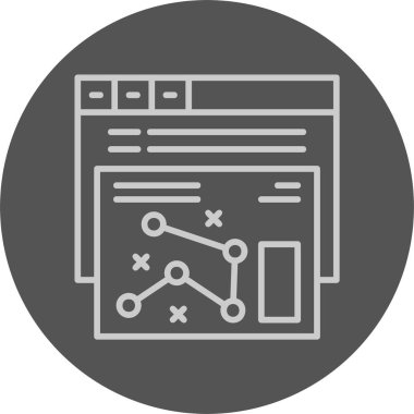 seo konsept simgesi, vektör illüstrasyonu basit tasarım