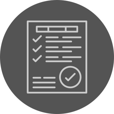 Hedef Tamamlama Web Simgesi, Basit İllüstrasyon