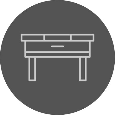 Tablo ağ simgesi basit illüstrasyon