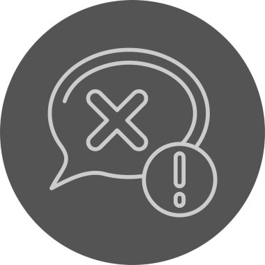 çapraz ağ ikonu vektör illüstrasyonu 