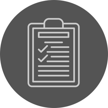 Rapor ver. veri simgesi vektör illüstrasyonu