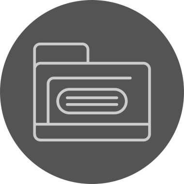 Dizin web simgesi basit illüstrasyon