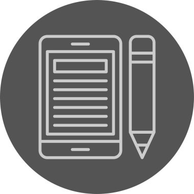 Beyaz Arkaplanda Blog Kavramı İzole Edildi 