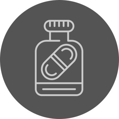 haplar web simgesi vektör illüstrasyonu