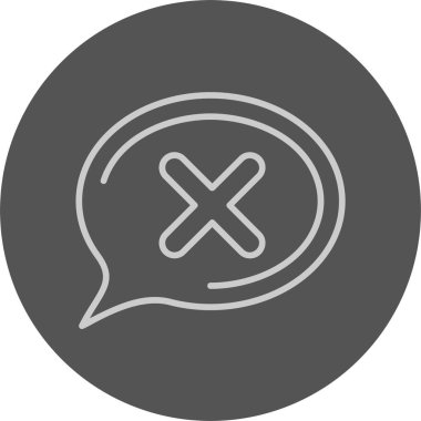 Haç. Web simgesi basit illüstrasyon