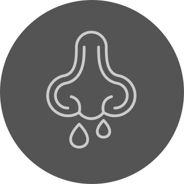 Burun Kanatan Web Simgesi, Basit İllüstrasyon