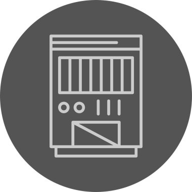 Nemlendirici ağ simgesi vektörü 