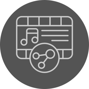 Web simgesini basit bir illüstrasyonla paylaş