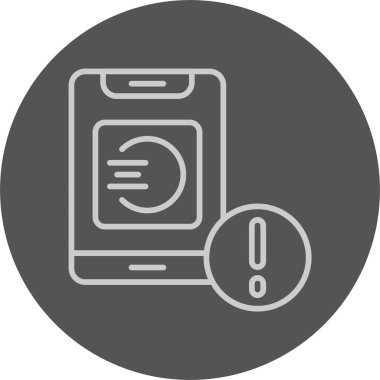 Beyaz arkaplanda izole edilmiş uygulama simgesi 