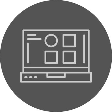 Kategoriler Web Simgesi, Basit Resimler