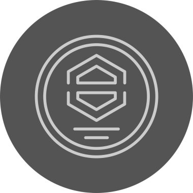 Şirket Logo web simgesi, vektör 