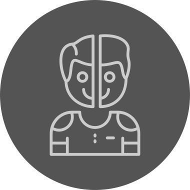 Uyanıklık. Web simgesi basit vektör illüstrasyonu