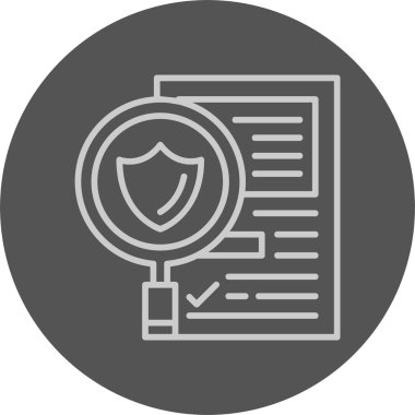 Hukuki Uyum Web Simgesi, Basit İllüstrasyon