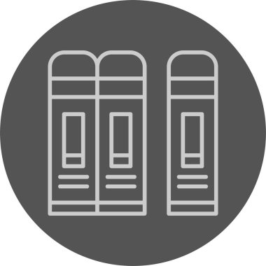 kitapların simge vektör illüstrasyonu