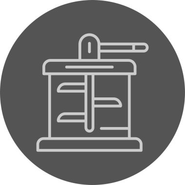 Cutter Web Simgesi, Basit İllüstrasyon