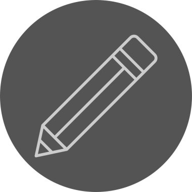 Kalem. Web simgesi basit tasarım 