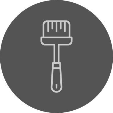 Fırça vektör simgesi ayrıştırılıyor