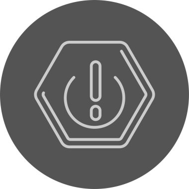 ünlem işareti simgesi, vektör illüstrasyonu