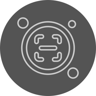 Tarayıcı Simgesi, Renkli Vektör İllüstrasyonu