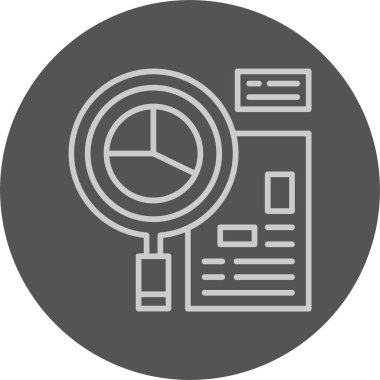 Web analytics vektör çizim