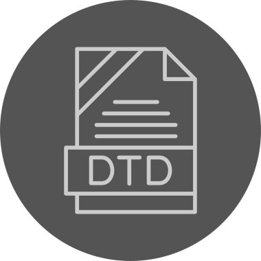 dosya biçimi simgesi, vektör illüstrasyonu basit tasarım