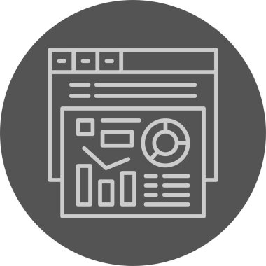 veri analiz çizelgesi simgesi, Ölçüm sembolü