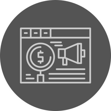 Web analytics vektör çizim